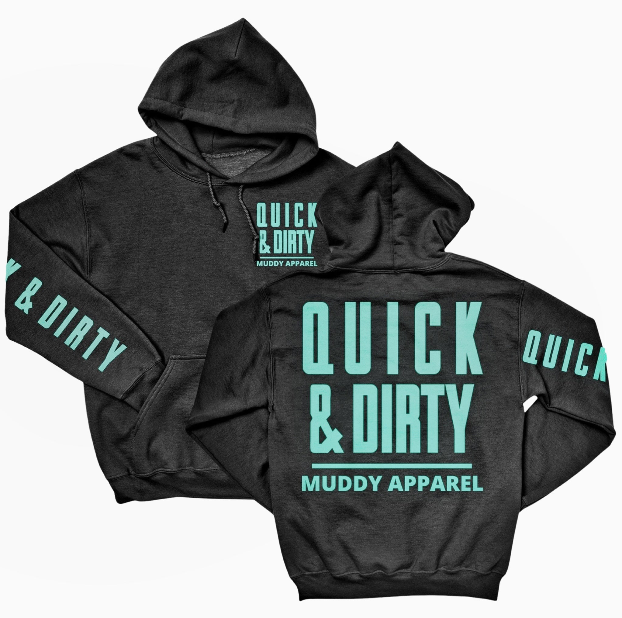 Muddy girl zipper hoodie hot sale