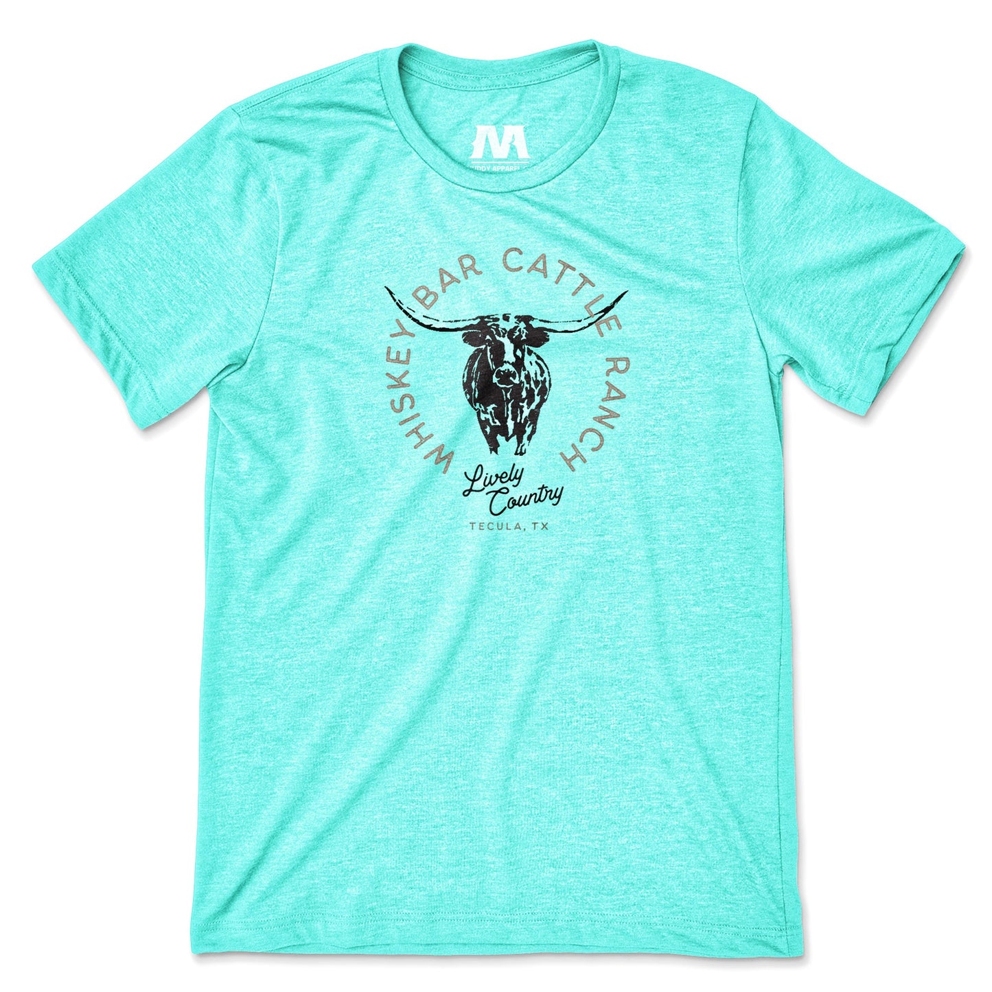 WBCR - LIVELY COUNTRY - ON HEATHER MINT PREMIUM TEE