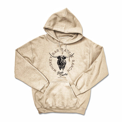 WBCR - LIVELY COUNTRY LONGHORN ON QUICKSAND PREMIUM HOODIE
